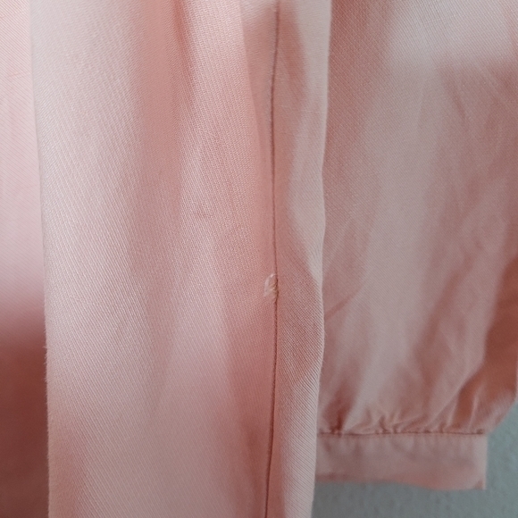 Maeve By Anthropologie Peach Button Down Top Size 6 - Picture 13 of 13